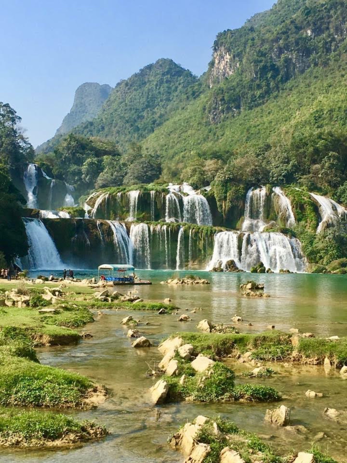 Les cascades de Bản Giốc au Vietnam