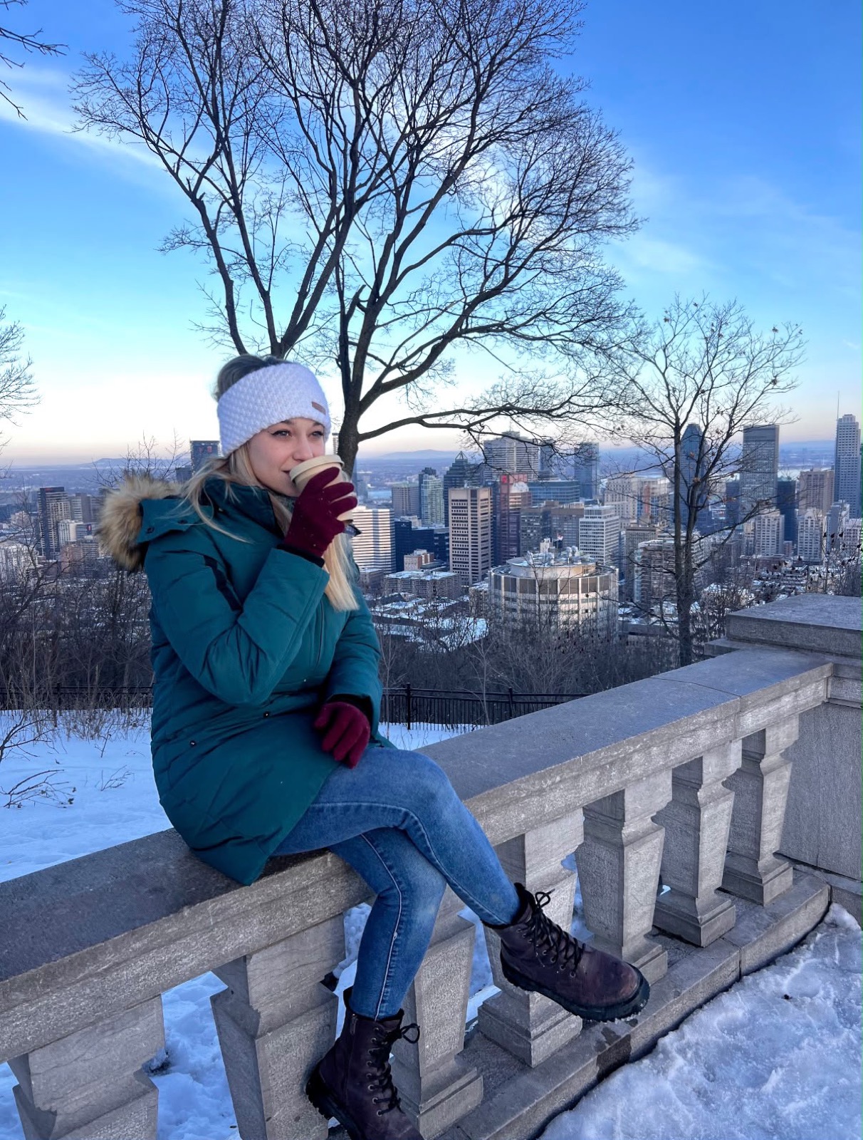 Charlotte à Montréal pendant son deuxième chapitre au Canada